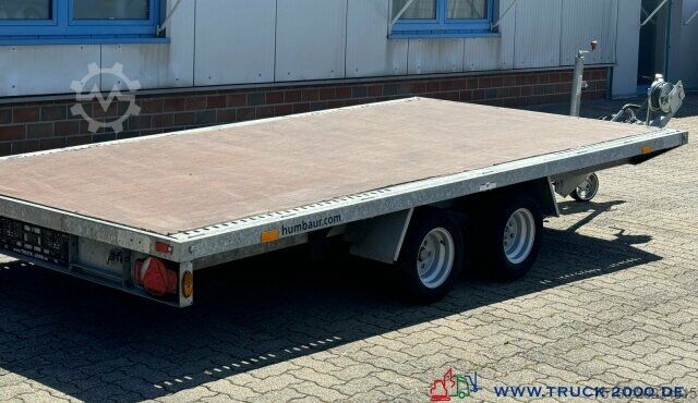 Biltransporttrailer Humbaur Imola Trailer 3.000Kg + Seilwinde 25m / 7 mm