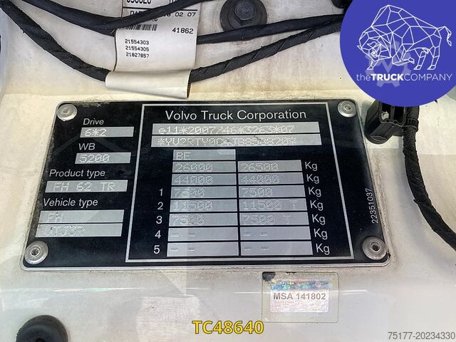 Kabinli şasi Volvo FH 460
