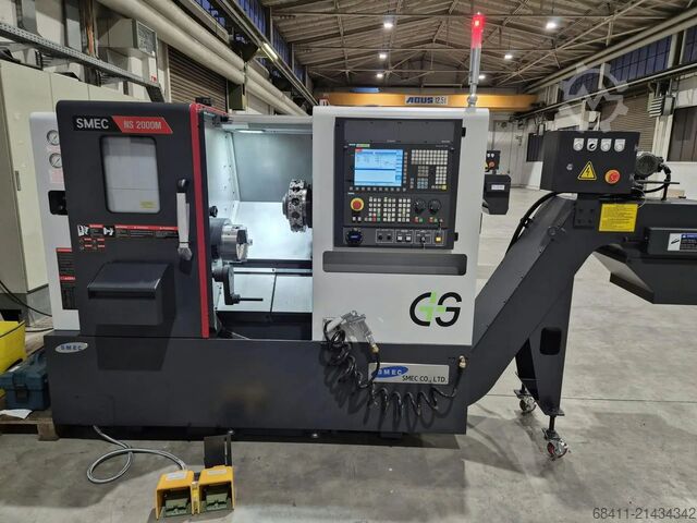 Torno CNC SMEC NS 2000 M