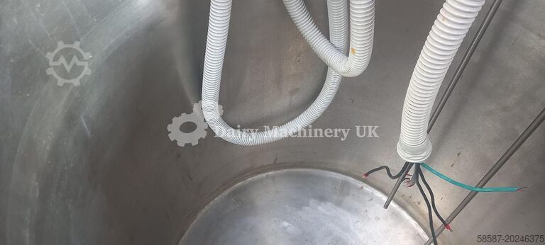 Partiowy pasteryzator mleka 600 L z panelem sterowania i rejestratorem wykresów Dairy Machinery UK BPT 600