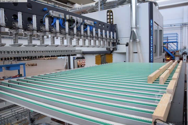 CNC megmunkáló központ ablakok és ajtók WORKING PROCESS Logos Life Evo XS Video