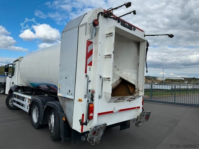 Vuilniswagen MERCEDES-BENZ Antos 2533 6x2 Faun Rotopress 520 / Euro 6