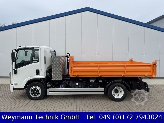 Transporter mit Kipper ISUZU NPR Aut. 5.2 Ltr. Abrollkipper+Werkzeugbox
