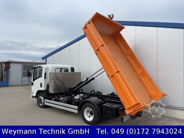 Transporter mit Kipper ISUZU NPR Aut. 5.2 Ltr. Abrollkipper+Werkzeugbox