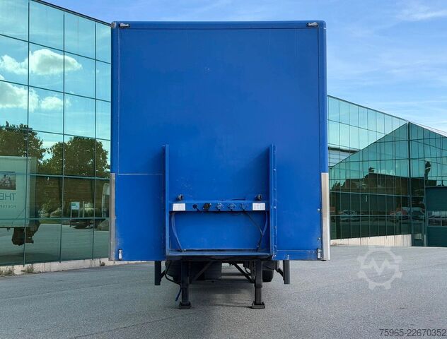 Semirimorchio furgonato GROENEWEGEN DRO-12-20 GRWO-2001 BPW LIFT+STEERING AXLE DRUM