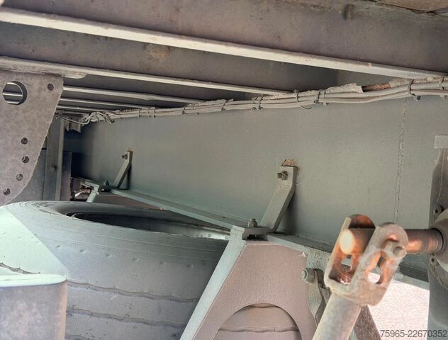 Semirimorchio furgonato GROENEWEGEN DRO-12-20 GRWO-2001 BPW LIFT+STEERING AXLE DRUM