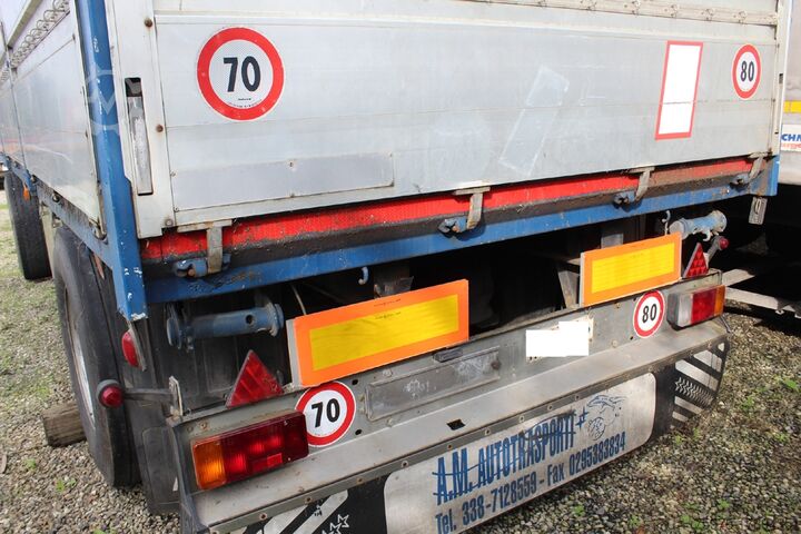 Remorcă deschisă ACERBI rimorchio 2assi cassonato sponde usato