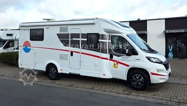 Halvintegrerad husbil SUNLIGHT T 69LC - Queensbett - 1. Hand - Solar - Klima