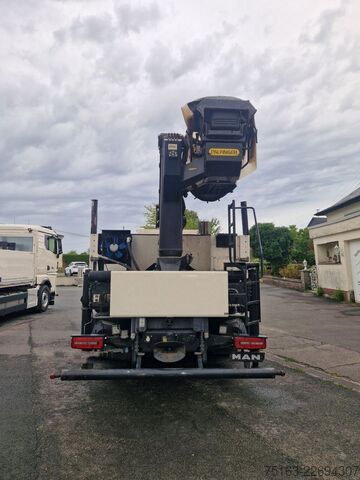 Vrachtauto met open laadbak MAN TG-S 26.430 6x2 Pritsche Heckkran Palfing. PK230