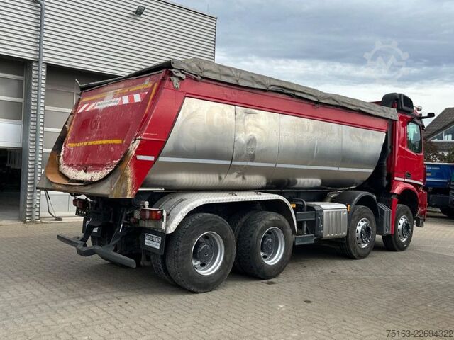 Kiepwagen MERCEDES-BENZ Arocs 3245 K 4 Achs Muldenkipper Meiller Thermo