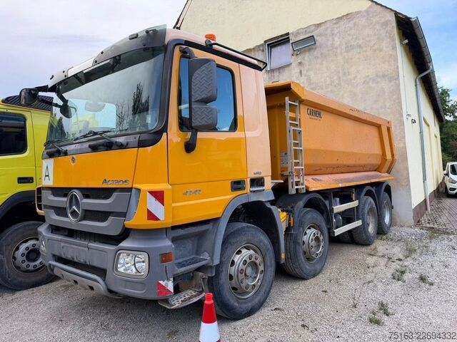 Kiepwagen MERCEDES-BENZ Actros 4141 K 8x4 4 Achs Muldenkipper Carnehl De