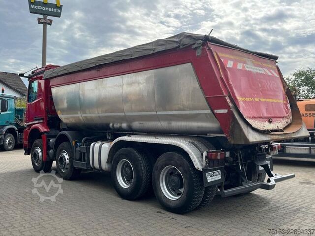 Kiepwagen MERCEDES-BENZ Arocs 3245 K 4 Achs Muldenkipper Meiller Thermo