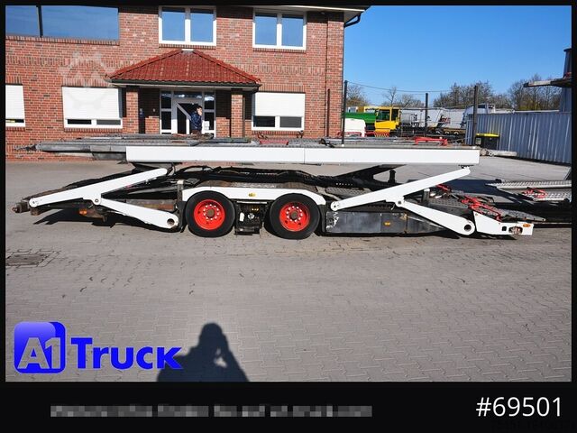 Autószállító teherautó MAN 18.400 TGX, Autotransporter Kässbohrer,