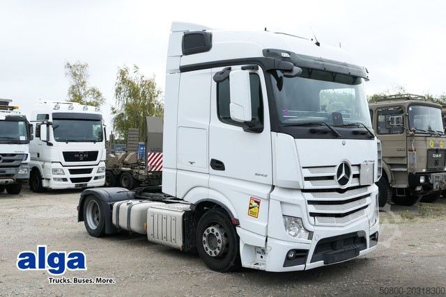 Kamion za prevoz opasnih materija MERCEDES-BENZ 1843 Actros 4x2, Retarder, AC,2x Tank, Lowliner