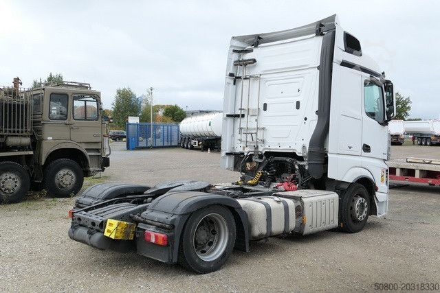 Standard tractor unit MERCEDES-BENZ 1843 LSnRL Actros 4x2, Retarder, AC, ADR,2x Tank