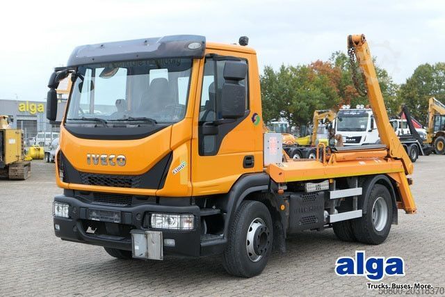 Billenőplatós teherautó IVECO 160 E EuroCargo 4x2, VDL P-10, teleskop., Funk