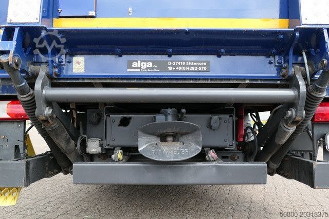 Plattewagen met zeil MERCEDES-BENZ 1224 L Atego 4x2, 7.200mm lang, AHK, LBW, Euro 6