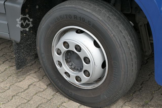 Plattewagen met zeil MERCEDES-BENZ 1224 L Atego 4x2, 7.200mm lang, AHK, LBW, Euro 6