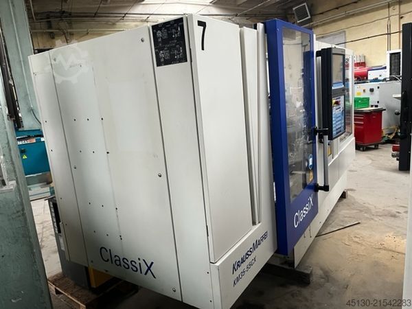 Injection molding machine Krauss Maffei KM 35-55 CX