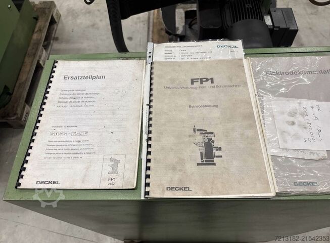 Universele freesmachine Deckel FP 1 Aktiv