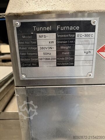Tunnel kiln Southstar elektr. Tunnelofen