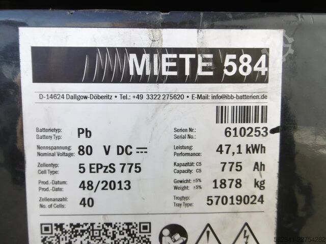 Carrello elevatore elettrico a 4 ruote STILL RX 60-30L/6354 2014