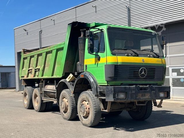 Kiepwagen MERCEDES-BENZ SK 3535 AK 8x8 4 Achs Muldenkipper Meiller Deuts