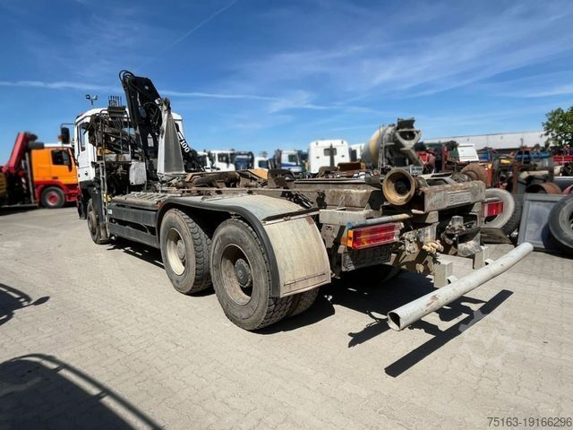Autokran MAN F2000 27.342 6x4 Abrollkipper mit Kran