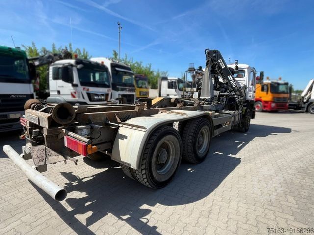 Autokran MAN F2000 27.342 6x4 Abrollkipper mit Kran