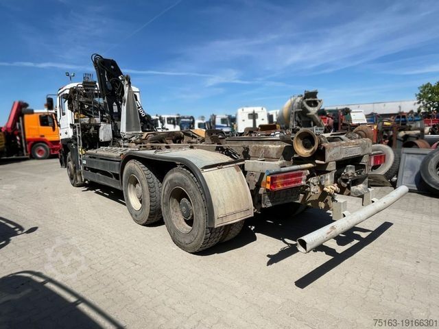 Abrollkipper MAN F2000 27.342 6x4 Abrollkipper mit Kran