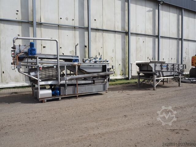 Erbsenwaschlinie  Linia do mycia groszku