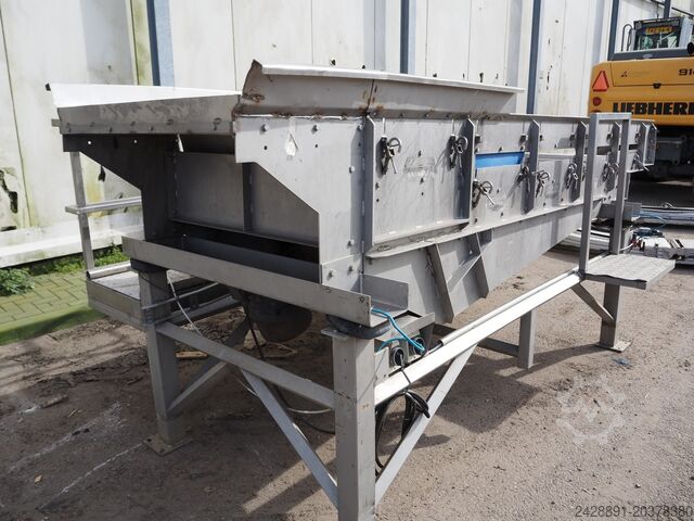 Erbsenwaschlinie  Linia do mycia groszku