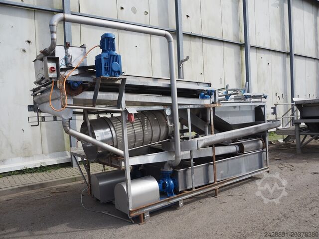 Erbsenwaschlinie  Linia do mycia groszku