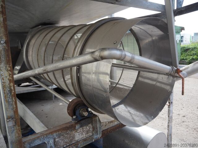 Erbsenwaschlinie  Linia do mycia groszku