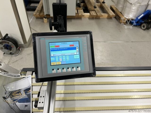 Máquina plegadora y hendedora Heidelberg Stahlfolder + Popp Maschinenbau SRT + MWS