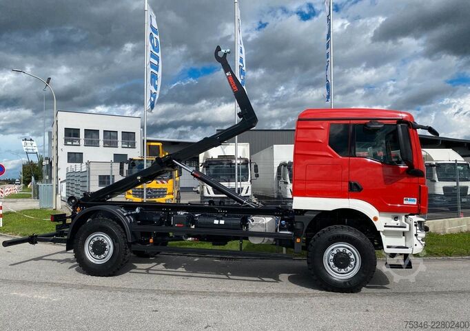 Anden MAN TGM 18.250 4x4 /Abroller/Hiab/NL 9,3 to/3-Sitze