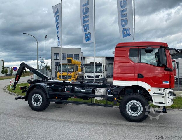 Anden MAN TGM 18.250 4x4 /Abroller/Hiab/NL 9,3 to/3-Sitze
