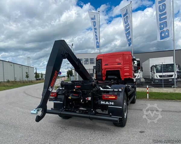 Anden MAN TGM 18.250 4x4 /Abroller/Hiab/NL 9,3 to/3-Sitze