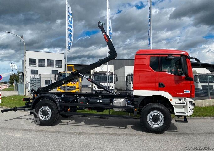 Anden MAN TGM 18.250 4x4 /Abroller/Hiab/NL 9,3 to/3-Sitze