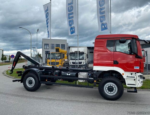 Anden MAN TGM 18.250 4x4 /Abroller/Hiab/NL 9,3 to/3-Sitze