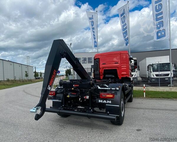 Anden MAN TGM 18.250 4x4 /Abroller/Hiab/NL 9,3 to/3-Sitze