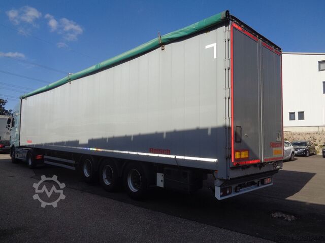 Oplegger met walking floor REISCH RSBS-35 92 cbm Liftachse 10 mm SAF