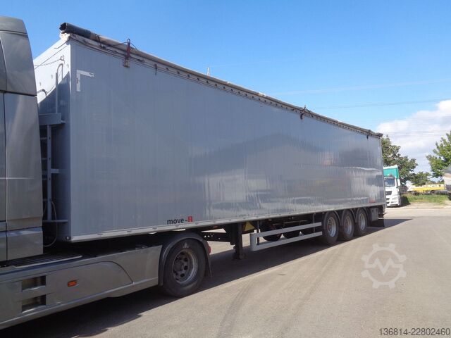 Oplegger met walking floor REISCH RSBS-3-13 92 cbm Liftachse 10 mm SAF