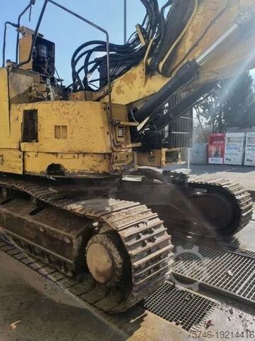 Rupsgraafmachine Caterpillar 3 Stück! 328D TUNNELBAG Tiefl. Schild Ripper 32...