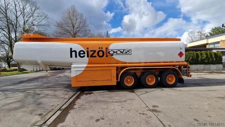 Tank Schwelmer Eisenwerk TSA Diesel Heizöl 6 Kammern 35.5 m³ Zählwerk TK...