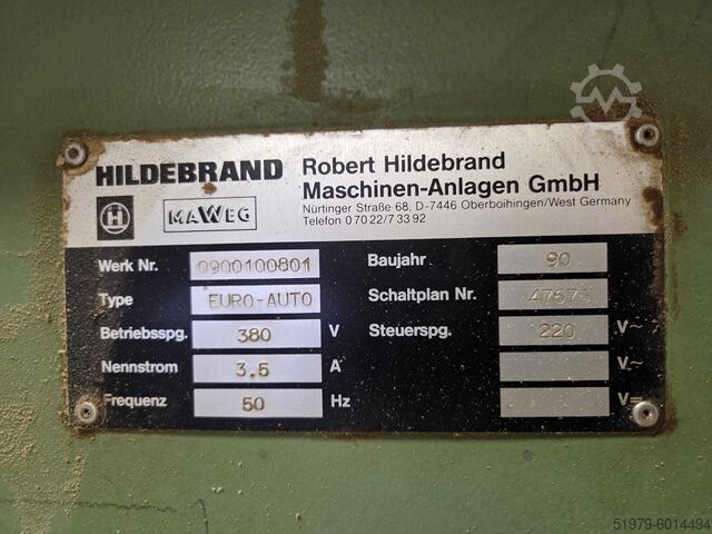 Frame pers Maweg Hildebrand Euro-Auto