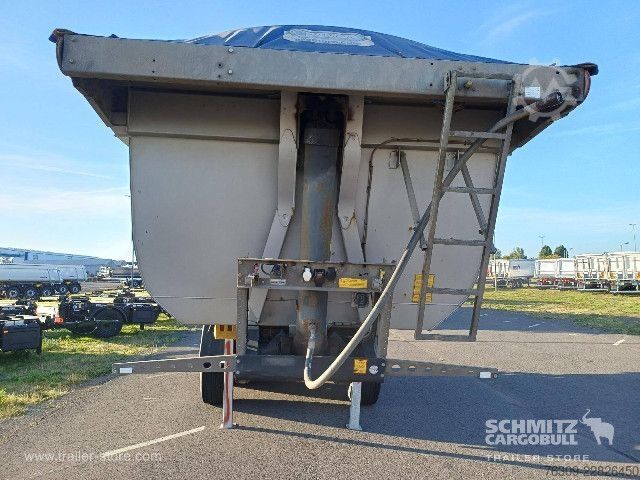Semirimorchio ribaltabile Schmitz Cargobull Kipper Stahlrundmulde 24m³