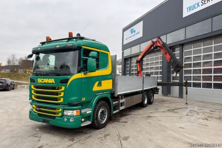 Lastbilmonteret kran SCANIA G490 6x2 PK18002-4