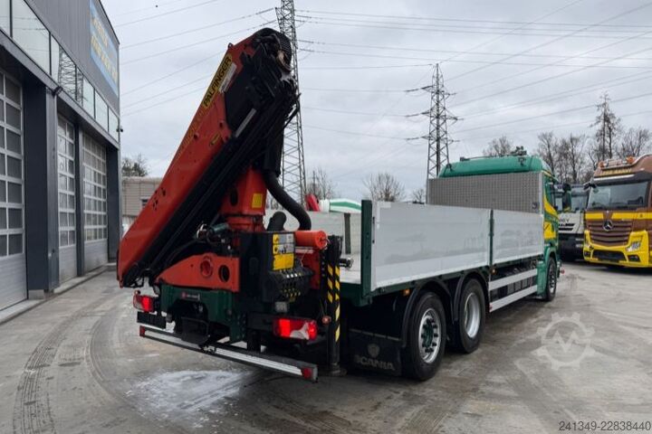 Lastbilmonteret kran SCANIA G490 6x2 PK18002-4