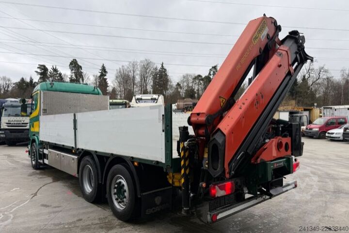 Lastbilmonteret kran SCANIA G490 6x2 PK18002-4